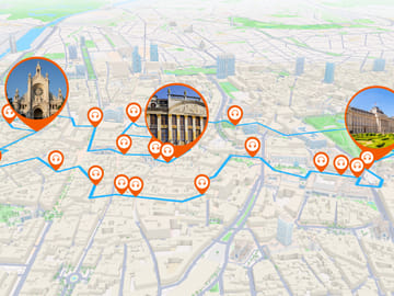 Full circuit: A royal walk from Brussels Park to the historic center.