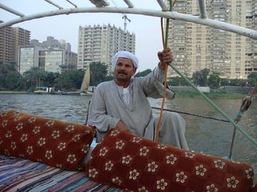 Nile River Felucca Sailing Experience 1 Hour Relaxing Cruise