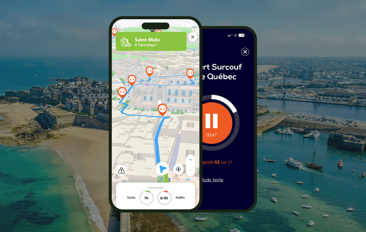 Saint-Malo: Audio Guided Walking Tour (2:40 – 29 audio comments)
