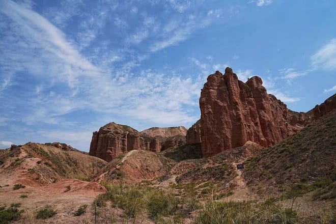 Private Day Tour to Zhangye Rainbow Mount from Lanzhou 8