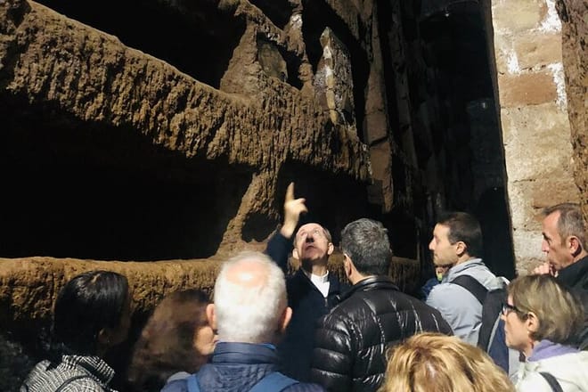 Rome Tiber River Boat Ride and Underground Catacombs Guided Tour