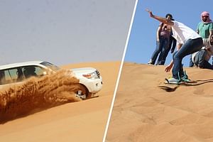 Dubai Red Dune Extreme Desert Safari Adventure With Sand Boarding