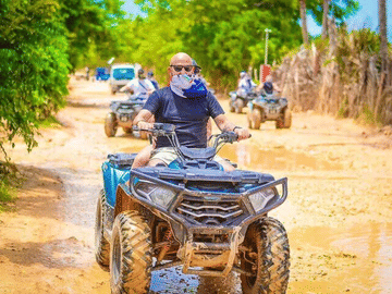 Jungle ATV QUAD Macao from Punta Cana