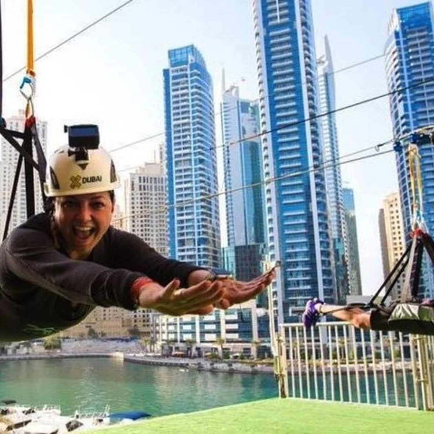 Zipline Experience in Dubai Marina with Optional Private transfers