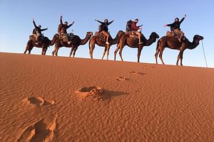 4 Days Merzouga Desert Tour From Marrakech To Fes-Desert Night camp & camel ride