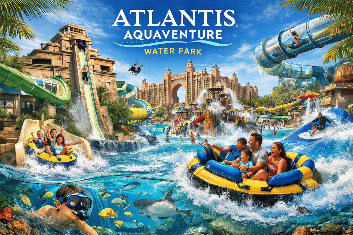 Dubai : Atlantis Aquaventure Waterpark Ticket