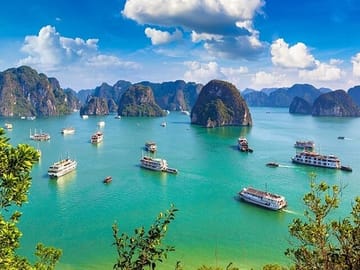 From Hanoi: 2-Days Ha Long Bay Cruise with Surprise Cave & Island