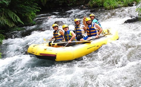 White-Water Rafting on Telaga Waja River in Ubud