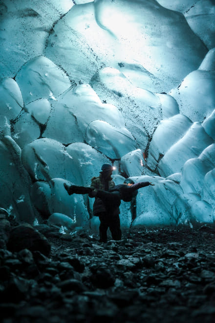Eggtrip Winter Glacier Hike + Ice Cave Adventure 5h
