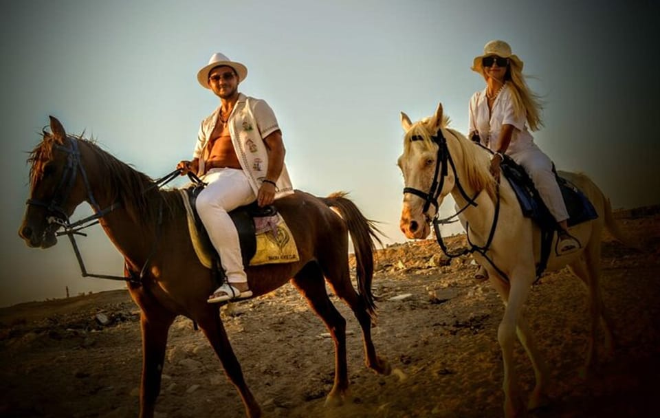 Horseback Riding Adventure on Beach and Desert in Hurghada