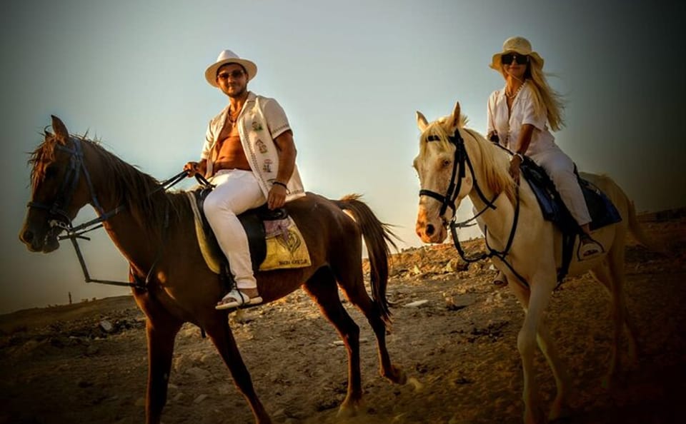 Horseback Riding Adventure on Beach and Desert in Hurghada