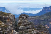 Camel Head not famous rock formation in Blue Mountains