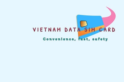 30 Days 120GB Data and Call SIM card Vietnam