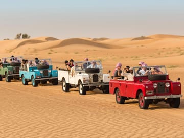 Desert Safari with BBQ Dinner at Platinum Heritage Camp, Dubai