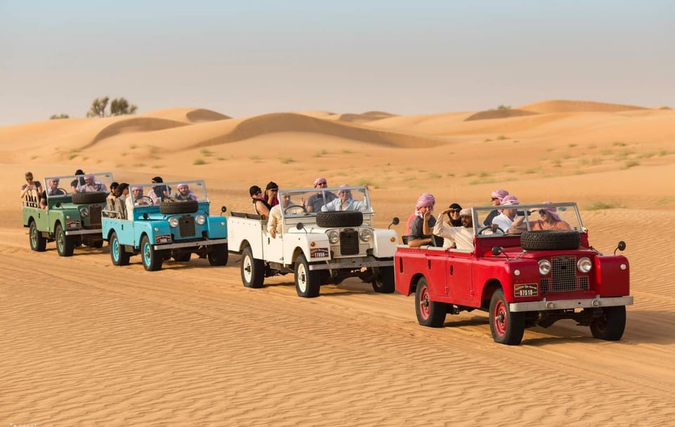 Desert Safari with BBQ Dinner at Platinum Heritage Camp, Dubai