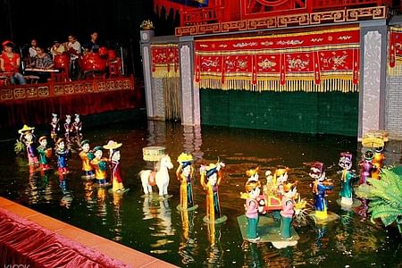 Water Puppet Show with Cyclo Ride & Dinner Cruise in Ho Chi Minh City