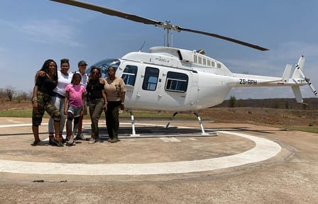 Scenic Helicopter Flight Over Victoria Falls, Zimbabwe