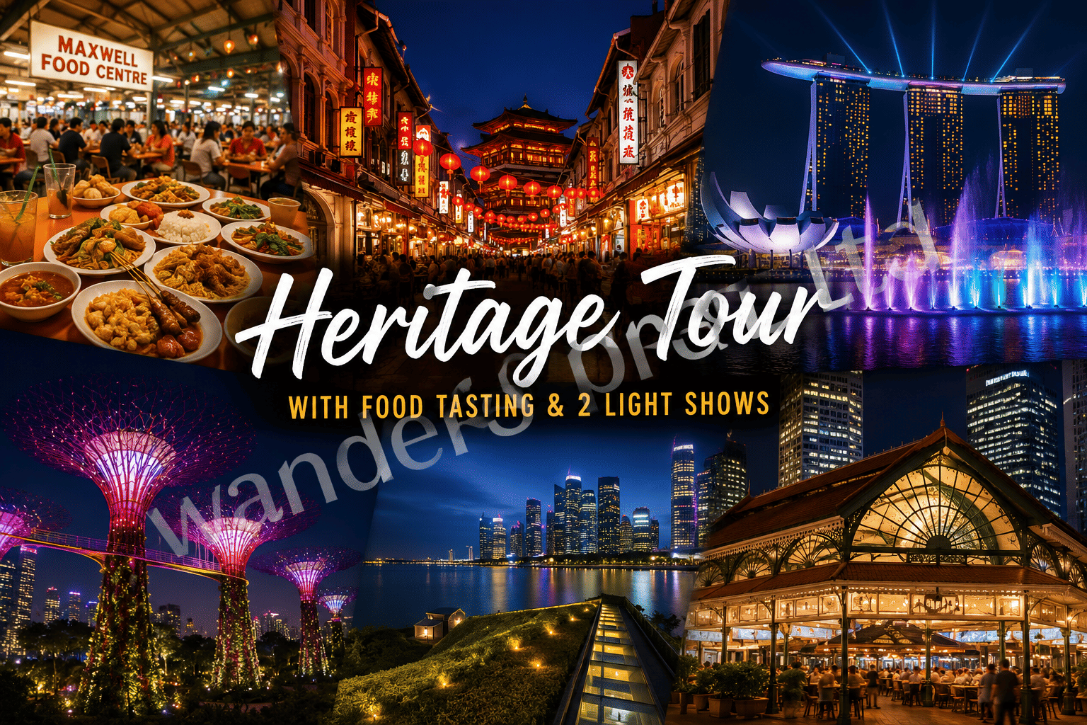 Heritage Tour with Food Tasting and Two Light Shows product photo