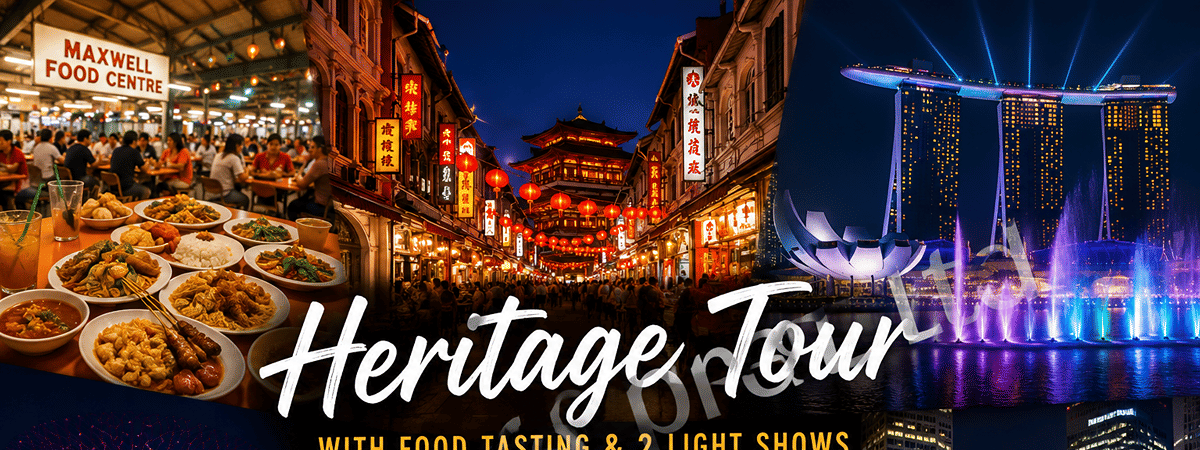 Heritage Tour with Food Tasting and Two Light Shows product photo