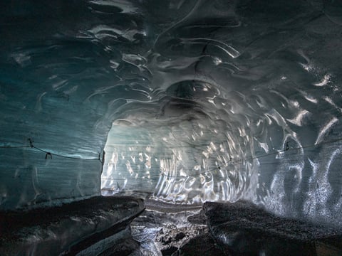 Katla Ice Cave & Black Beach with Drone, photo 10