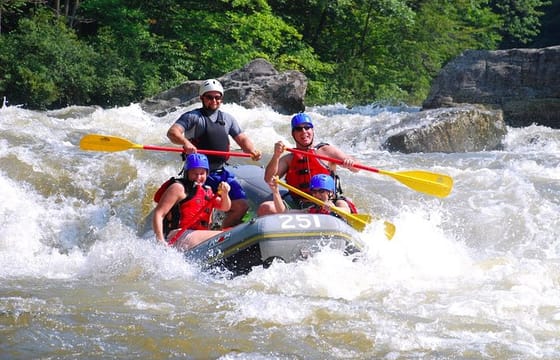 White Water Rafting at Kitulgala