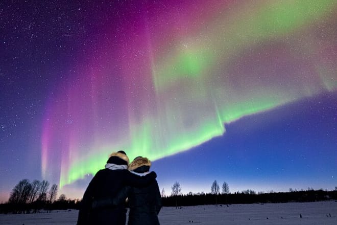Rovaniemi: Northern Lights Group Tour - Guaranteed View 