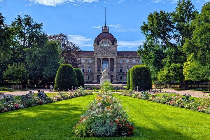 Palais du Rhin, former imperial palace on Place de la République. A majestic building from the German era in Strasbourg.