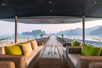 Luxury Day Cruise to Halong Bay and Lan Ha Bay