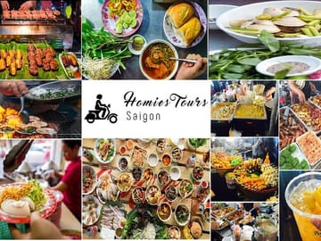 Homies's menu for Foodie Tour.