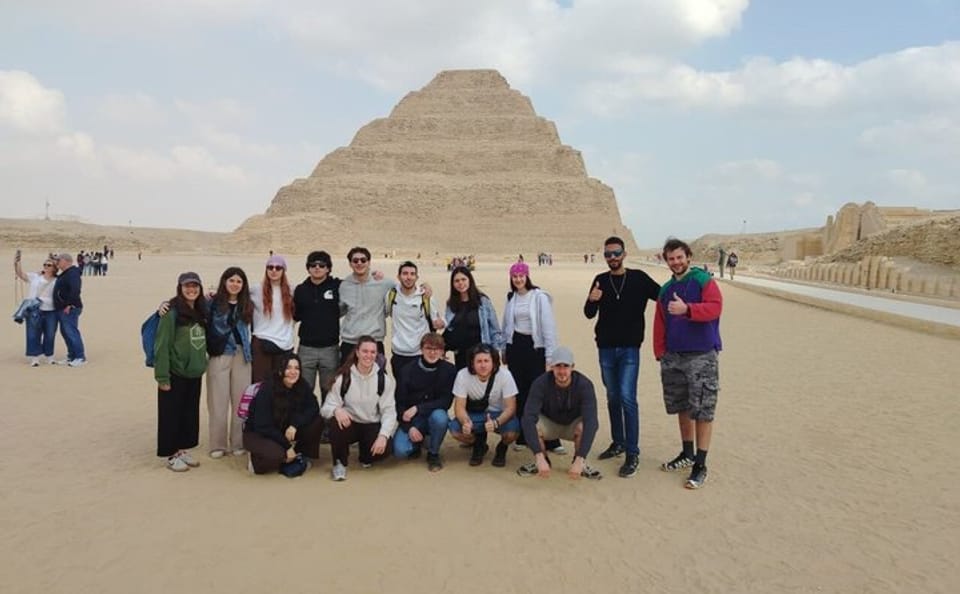 Private Day Tour of Saqqara and Dahshur Pyramids in Cairo
