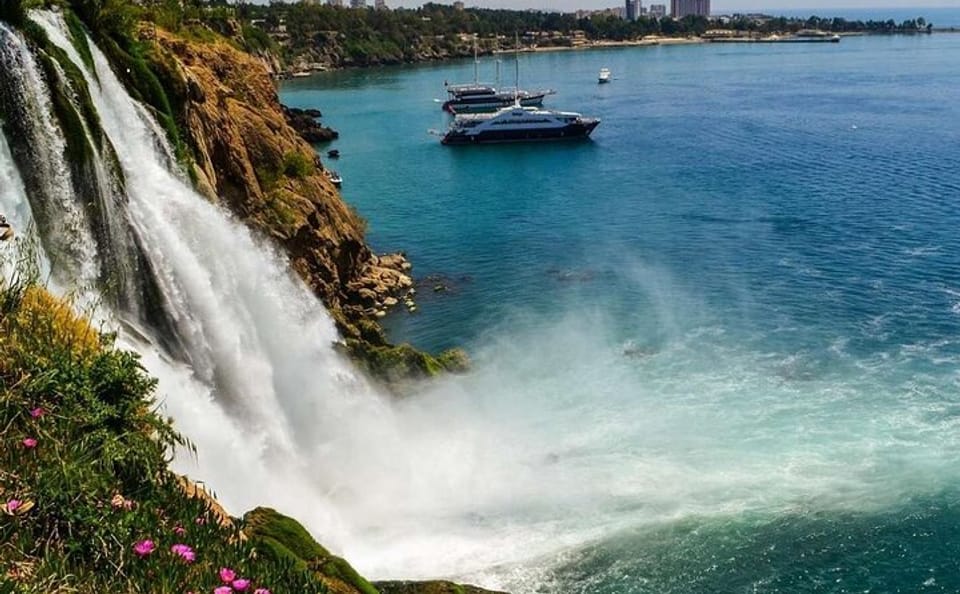 Antalya City Tour with Duden Waterfalls Boat Cruise