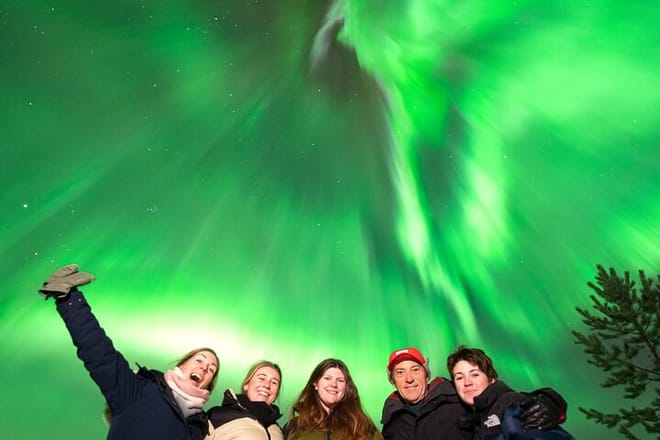 Rovaniemi: Northern Lights Group Tour - Guaranteed View 
