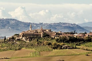 Pienza and Montepulciano by Tuscan Hills from Rome Private Tour