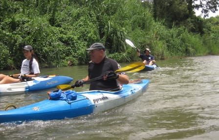 “KAYAK F” 2-Day Mae Ping River Kayaking Adventure from Chiang mai