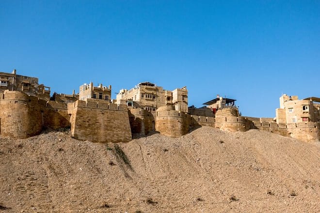 Front look of Jaisalmer Fort