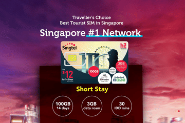 Prepaid SIM and eSIM Services at Changi Airport Terminal 3