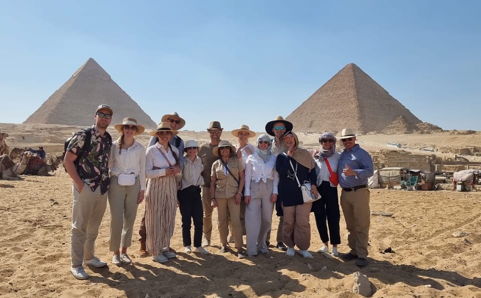 Full-Day Guided Tour of Giza Pyramids and Ancient Sites