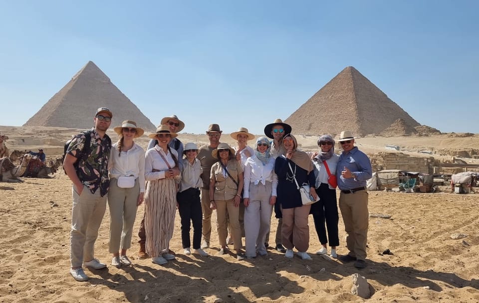 Full-Day Guided Tour of Giza Pyramids and Ancient Sites