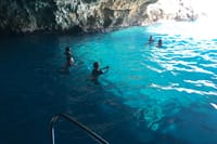 Blue Cave swimming