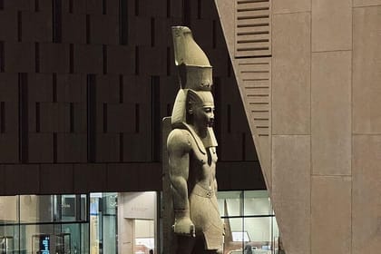 Grand Egyptian Museum Guided Tour with Lunch and Entrance Tickets