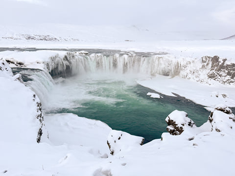 Private Adventure! Northern Wonders: Goðafoss Waterfall, Christmas House and Forest Lagoon Bliss, photo 5