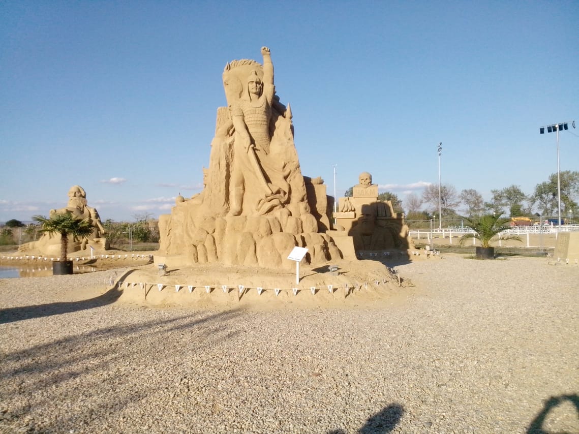 Self-Guided Sand Festival in Burgas 7