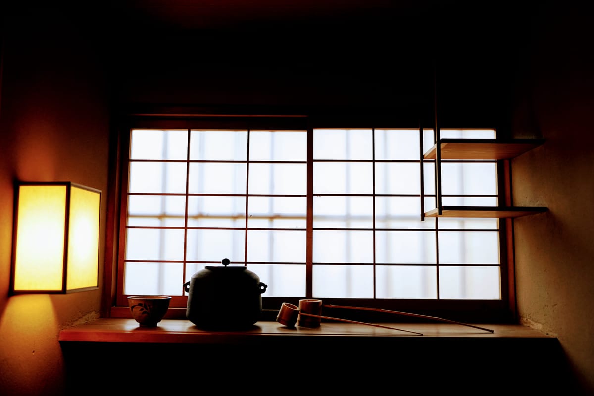 In Heritage home the Sando-Tea, Flowers, Shodo—deeply embody