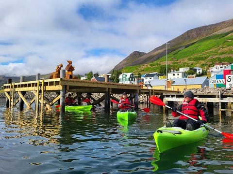 Guided kayak tour in Siglufjörður / Siglufjordur., photo 2