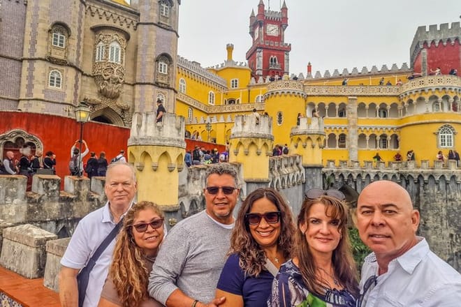 Sintra Full-Day: Pena, Moorish Castle & Regaleira with Tickets 4