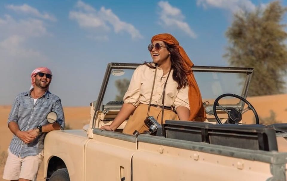 Morning Desert Safari with Camel Ride in Dubai