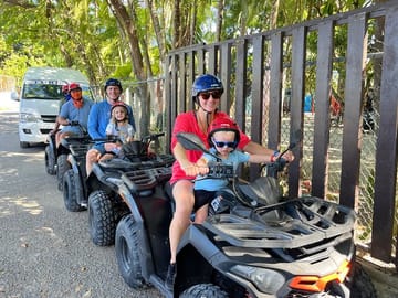 Family ATV Adventure and Monkey Sanctuary Visit in Puerto Plata