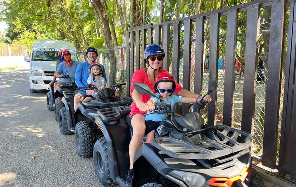Family ATV Adventure and Monkey Sanctuary Visit in Puerto Plata