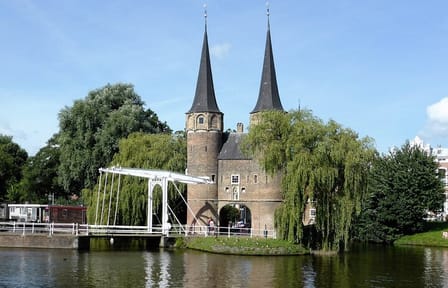 Explore Delft's Historic Streets and Market Square on Foot