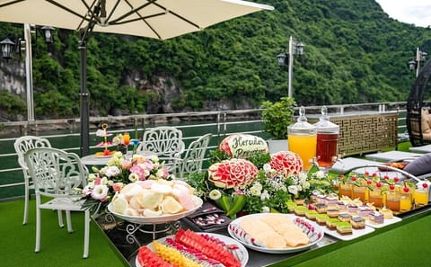 Halong Bay Hercules Premium Day Cruise with Cave, Island, Buffet